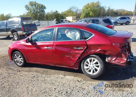 2015 Nissan Sentra Sv from USA, damaged, VIN 3N1AB7AP7FY313101